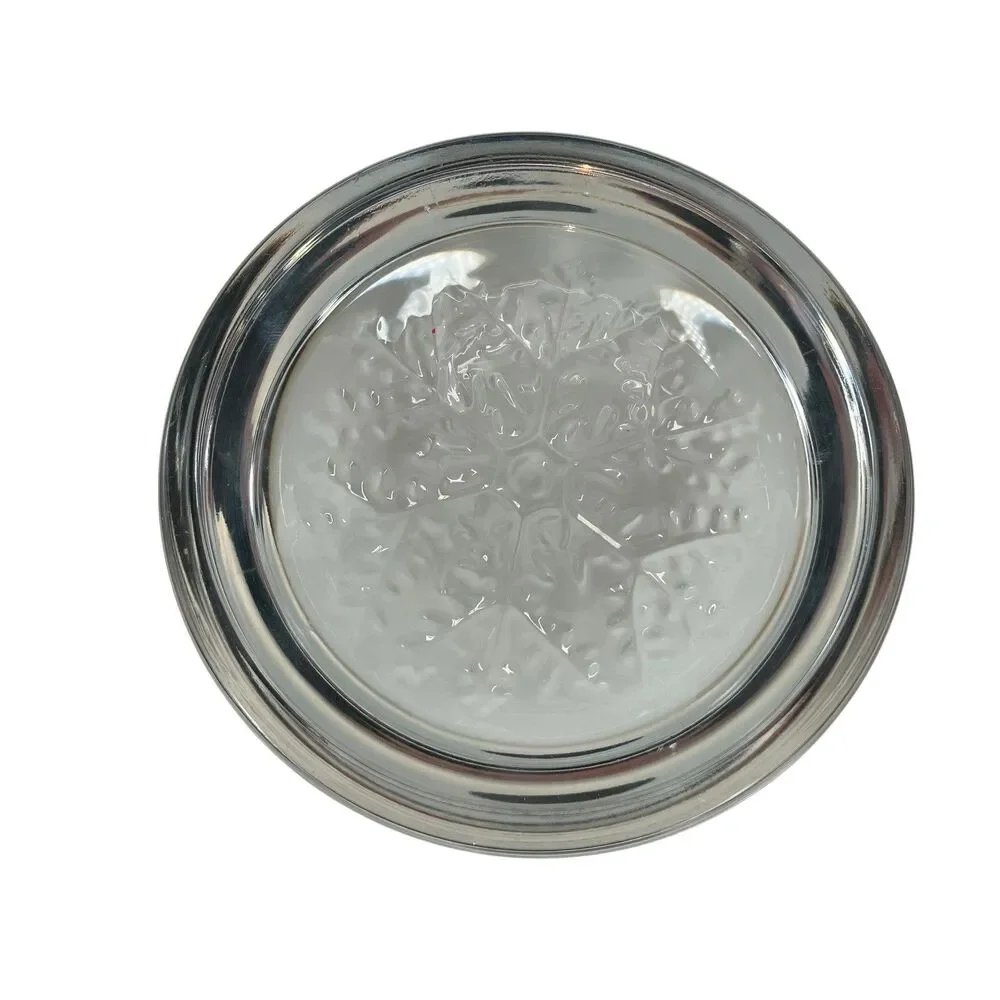 Vtg Mixed Crystal Glass Art Paperweight Lot of 3‎ Paper Quilled, Faceted, Domed